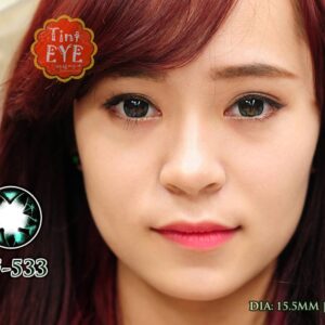 Kính áp tròng xanh rêu hoa mai Tinteye Lens giãn tròng TF-533