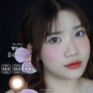 Kính áp tròng nâu tự nhiên Tinteye Lens TE-016