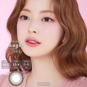 Kính áp tròng nâu khói nhẹ nhàng Tinteye Lens TE-025
