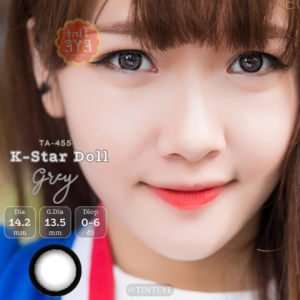 Kính áp tròng xám nhẹ Tinteye Lens giãn tròng TA-455