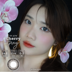 Kính Áp Tròng Tinteye Lens TF-579 Cherry Gray
