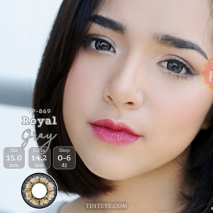 Kính áp tròng xám hoàng gia Tinteye Lens giãn tròng TP-869