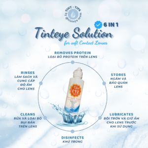 Nước ngâm Lens Chuyên Dụng Tint Eye 6 trong 1